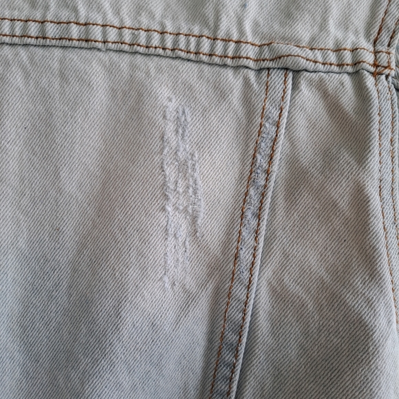 😁mono b Distressed Jean Jacket - Picture 7 of 9